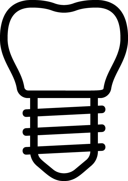 Dental Implant Icon